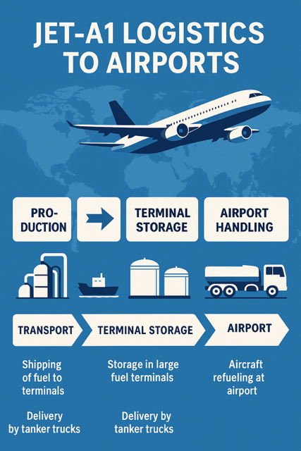 Jet-A1 Transport Logistics